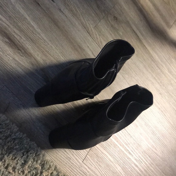 Black Ankle Boots - Picture 5 of 8